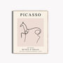 Picasso Horse Exhibition Print, thumbnail 3 of 3