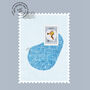 Personalised Swimmer's Stamp Card, thumbnail 2 of 3