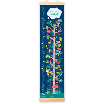 Personalised Jungle Height Chart, 2 of 7