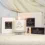 Wedding Gift Personalised Wedding Candle Gift Set, thumbnail 4 of 5