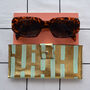 Hand Painted Leather Glasses Pouch, thumbnail 3 of 11