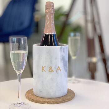 Personalised Marble Wine Cooler, 4 of 7