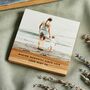 Personalised Photo Coaster With Message, thumbnail 2 of 6