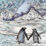 'Penguin Couple' Print, thumbnail 3 of 3