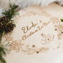 Personalised Christmas Eve Box With Angel And Wreath, thumbnail 1 of 3