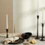 Nile Iron Black Candle Holder Set, thumbnail 3 of 4