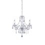 Three Light Candle Style Chandelier, thumbnail 2 of 2
