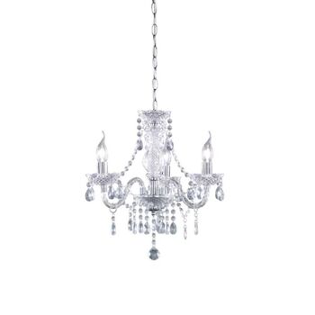 Three Light Candle Style Chandelier, 2 of 2