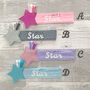 Personalised Glitter Shooting Star Bookmark, thumbnail 2 of 12