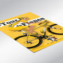 Cycling Grand Tour Posters, Tour De France, thumbnail 6 of 10