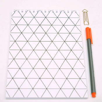Geo Triangle Design Notebook, 2 of 5