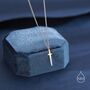 Sterling Silver Tiny Sword Pendant Necklace, thumbnail 6 of 12