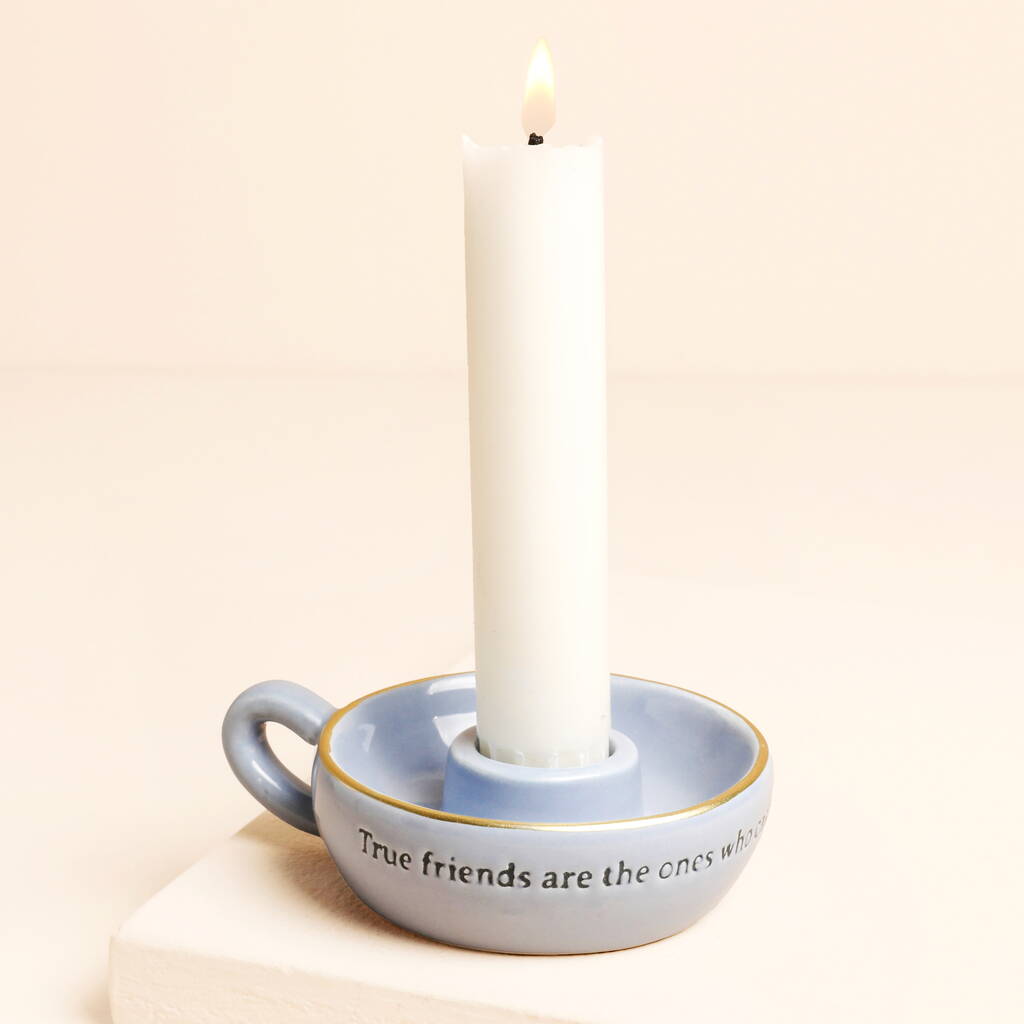 Friend Quote Mini Candle Holder, 1 of 4