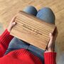 Personalised Oak Memory Box, thumbnail 6 of 12