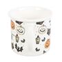 Spooky Cat And Pumpkin Print Mug, thumbnail 3 of 3