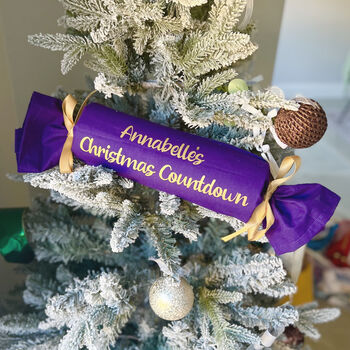 Personalised Giant Advent Cracker, 6 of 7