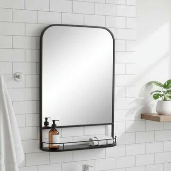 Wall Mirror With Mini Shelf, 3 of 12