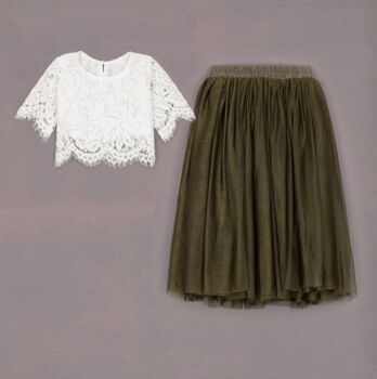 Felicity Couture Set Olive Green, 6 of 9