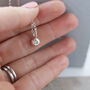 Silver Nugget Of Love Necklace, thumbnail 1 of 7