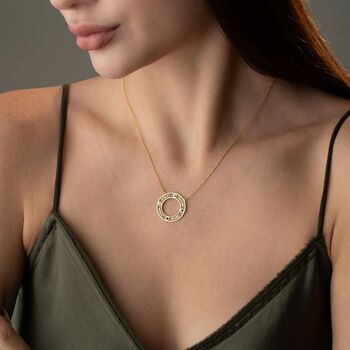 'Circle Of Love' Family Birthstone Necklace, 4 of 10