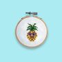 Pineapple Mini Cross Stitch Kit, thumbnail 1 of 8