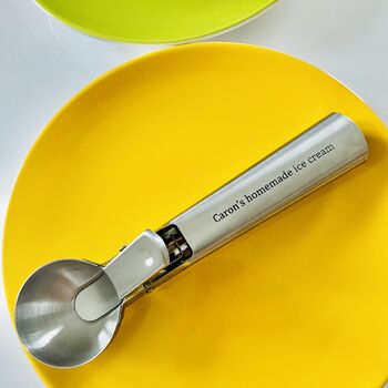 Personalized Luxury Your Ice Cream Scoop, 2 of 5