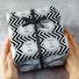 Personalised Chevron Wrapping Paper, thumbnail 1 of 2