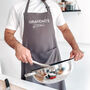 Personalised Man Kitchen Apron With Name, thumbnail 3 of 11