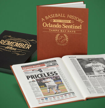 Tampa Bay Rays Personalised Gift Newspaper Book, 12 of 12