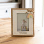 Personalised Welcome To The World Rainbow Photo Frame, thumbnail 4 of 4