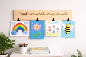 Look What We Made Childrens Artwork Display Star Design, 3 of 3