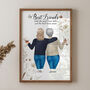 Best Friends Personalised Friendship Print Gift, thumbnail 1 of 6