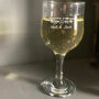 Pair Of Anniversary Wine Glasses, thumbnail 5 of 6