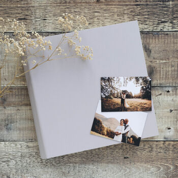 Extra Large Personalised Slip In Wedding Photo Album, 3 of 5