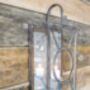 Aged Mirrored Wall Candle Lantern For Home Or Garden, thumbnail 2 of 2