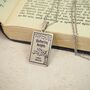 Wuthering Heights Book Pendent, thumbnail 3 of 7