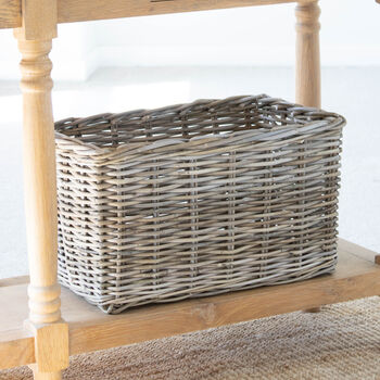 Rattan Console Basket, 2 of 5