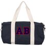 Personalised Navy Duffle Bag For Weekends/Sleepovers, thumbnail 5 of 9