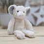 Ellie The Long Leg Cream Elephant Soft Toy, thumbnail 1 of 3