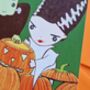 'Monster And Bride' Greeting Card, thumbnail 2 of 3