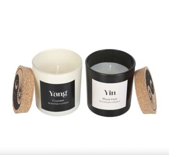Yin And Yang Candle Gift Set, 3 of 5