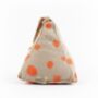 Hand Painted Linen Sustainable Doorstop In Polka Dot Print, thumbnail 4 of 10