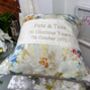 Golden Wedding Cushion, thumbnail 2 of 9