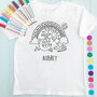 Personalised Moon Colour In Child's T Shirt, thumbnail 1 of 3