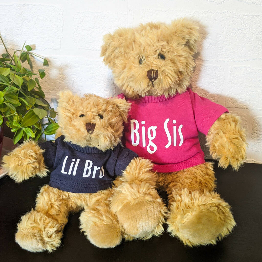Personalised Bro/Sis Teddy Bear Family, 1 of 9
