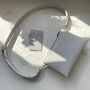 Personalised Embossed Saffiano Leather Trio Cross Body Bag, thumbnail 5 of 12