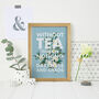 Without Tea There Is Nothing But Darkness Print, thumbnail 2 of 6