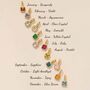 Gold Personalised Birthstone Charm Necklace, thumbnail 3 of 3