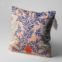 Ethnic Cushion Cover Double Cheetahs In Blue Leaves, thumbnail 3 of 7