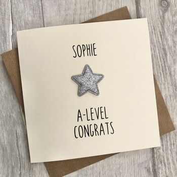 A Level Congratulations Personalised Card, 2 of 4
